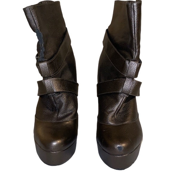 Sofia “tailgate” women’s size 8.5 platform heeled boots - Picture 3 of 7